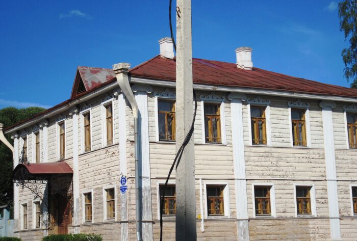 Дом-музей В. Верещагина, где он жил до 1850 года, г. Череповец