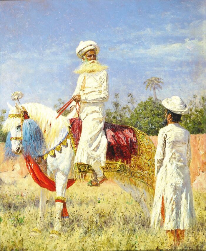 "Всадник в Джайпуре", худ. В. Верещагин, ок. 1880