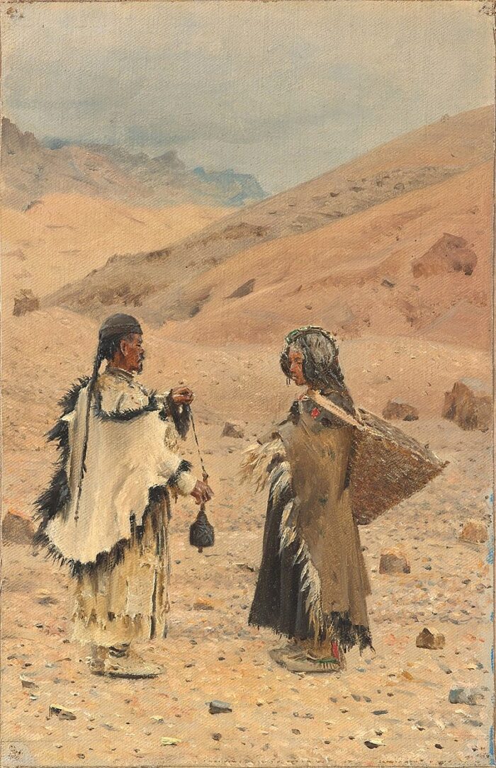 "Жители Западного Тибета", худ. В. Верещагин, 1875