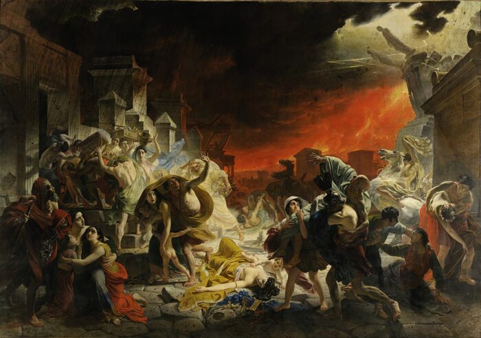 "Последний день Помпеи", худ. Карл Блюллов, 1833