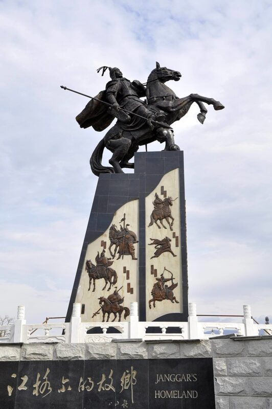 Монумент Джангару в Синьцзян-Уйгурском автономном районе, Китай