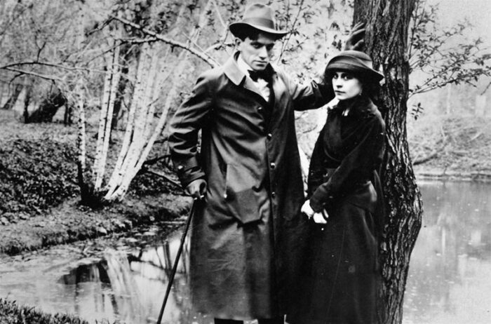 Маяковский и Лиля Брик, 1918