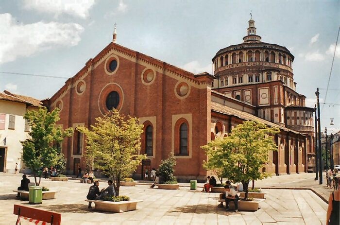 Базилика Санта-Мария-делле-Грацие в Милане