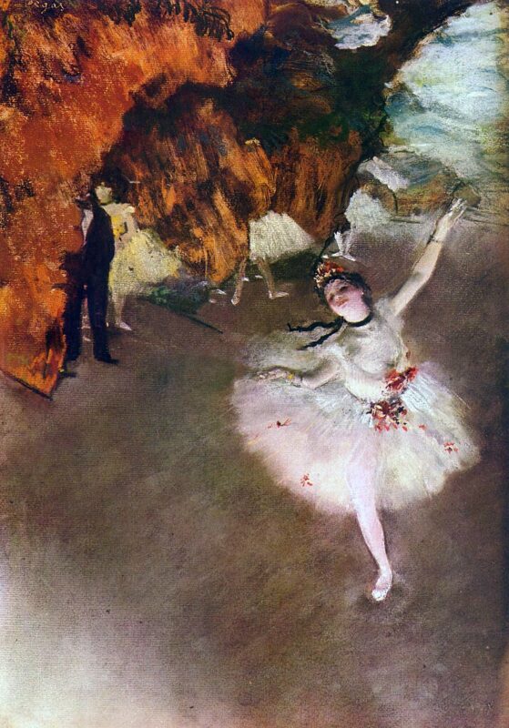 "Звезда балета (Прима-балерина)", худ. Эдгар Дега