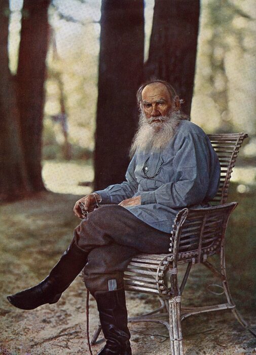 Лев Толстой (фотография С. Прокудина-Горского)