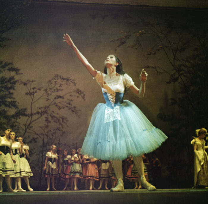 Наталья Бессмертнова в роли Жизель, Большой театр, 1966