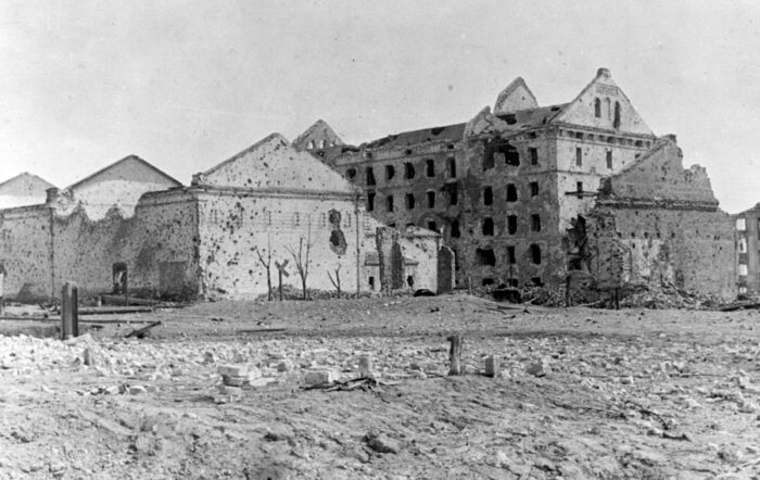 Мельница Гергардта во время войны