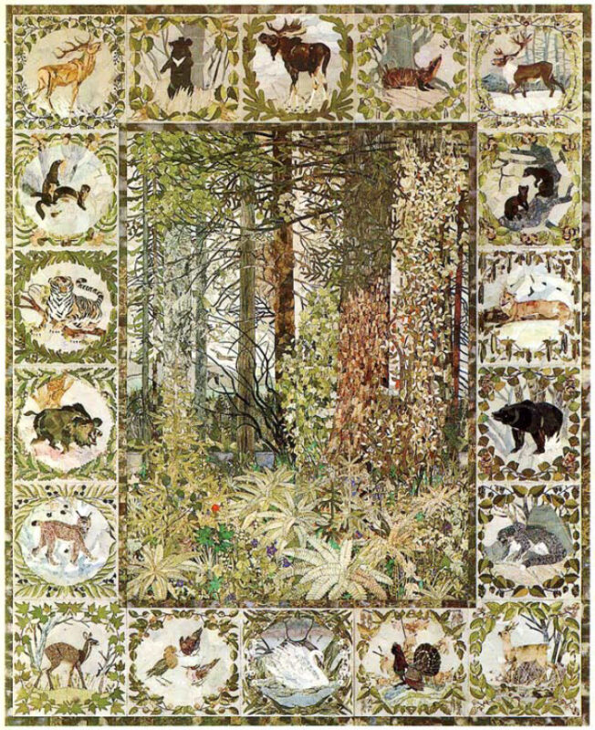 Мозаичная картина "Поэма о Приамурье"