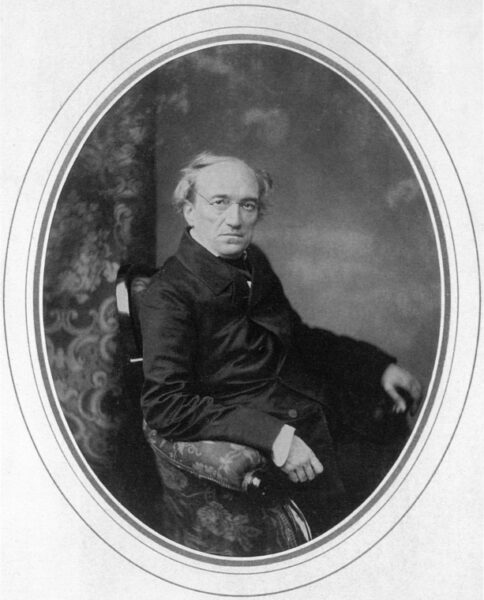 Тютчев на фотографии С. Левицкого, 1856 год