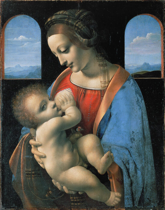 "Мадонна Литта", худ. Леонардо да Винчи