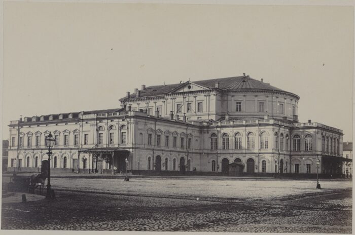 Мариинский театр в конце 1860-х гг.