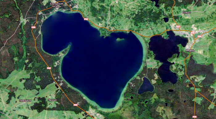 Озеро Нарочь - крупнейший водоём Беларуси