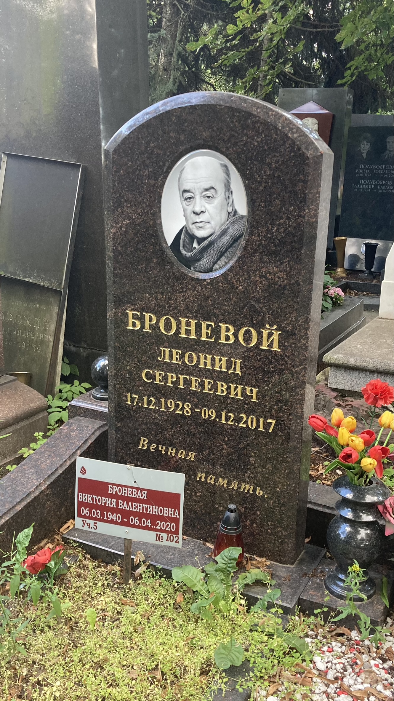 Могила Леонида Броневого