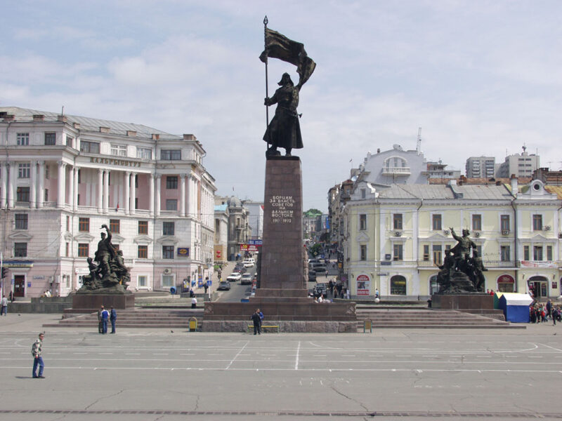 Памятник "Борцам за власть Советов на Дальнем Востоке"