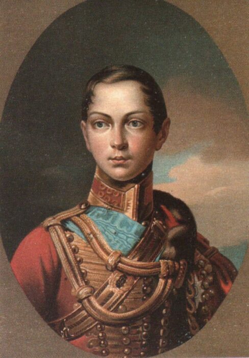 Цесаревич Александр Николаевич, около 1830 гг.