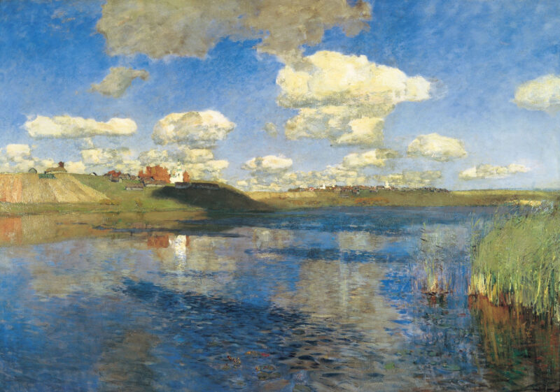 "Озеро", худ. И. Левитан, 1899—1900 гг.