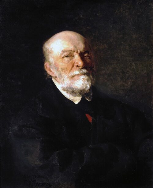 Николай Пирогов, портрет кисти Ильи Репина, 1881 год