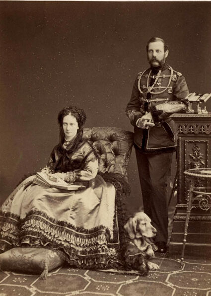 Императрица Мария Александровна с супругом Императором Александром II