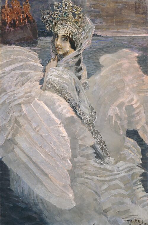 "Царевна-Лебедь", худ. М. Врубель, 1900