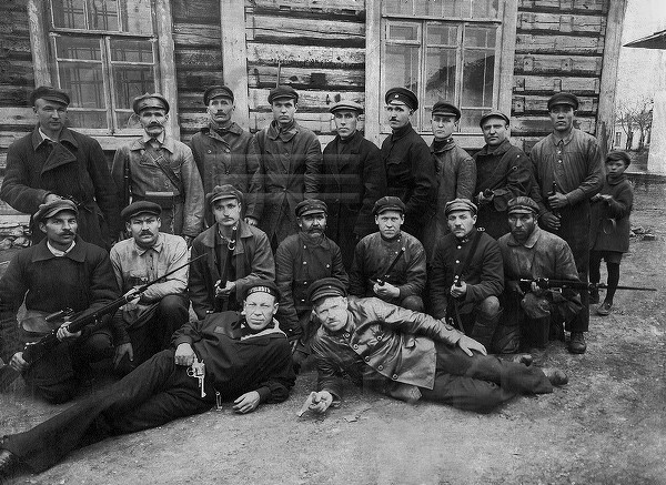 Участники Красной гвардии. 1917—1918 годы