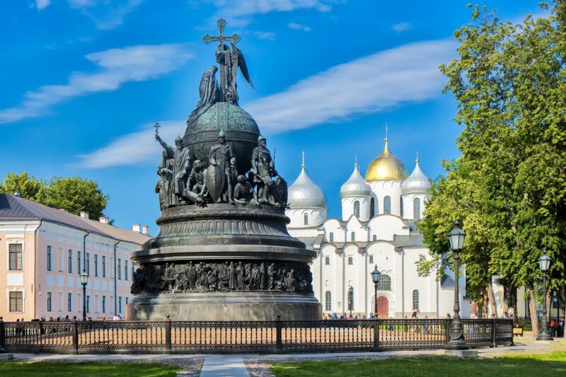 Памятник "Тысячелетие России" в Великом Новгороде