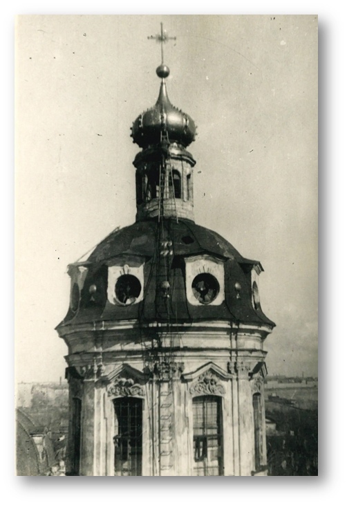 Маскировка Петропавловского собора, 1941 – 1943 гг.