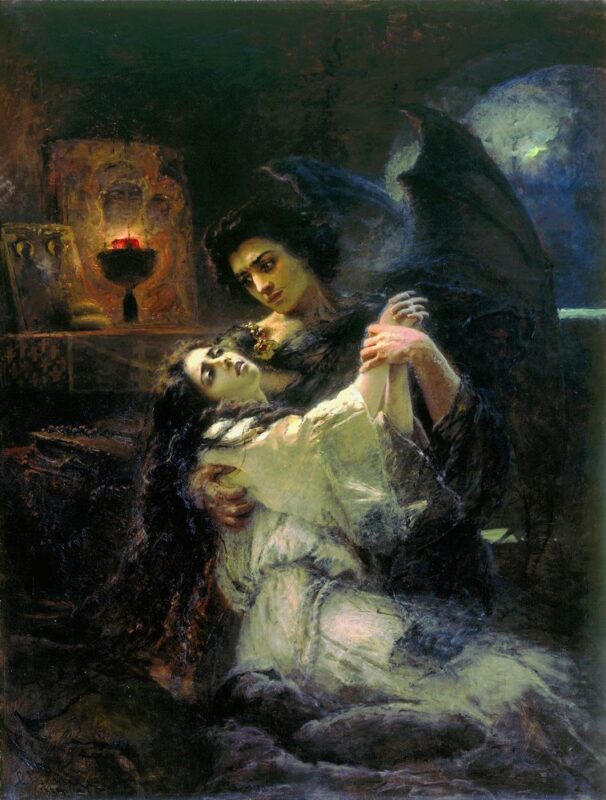 «Тамара и Демон», худ. К. Е. Маковский, 1889