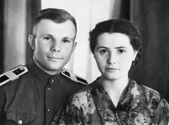 Юрий и Валентина Гагарины