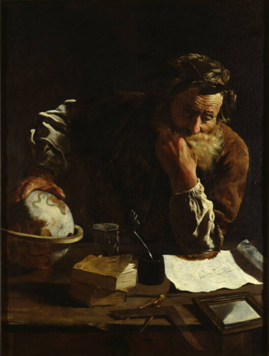"Архимед", худ. Доменико Фетти, 1620